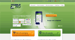 Desktop Screenshot of mobilepay.it